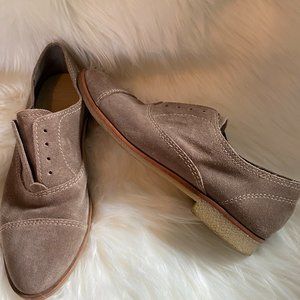 Dolce Vita 'Cooper' cap toe suede slip on - size 7